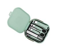 Manicure Pedicure Kits Nails Clippers Professional Grooming Kits Nails Care Tools With Travel Case Set Of 7 Pieces Nail Care Kit Manicure Grooming Set With Travel Case