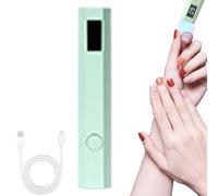 Manicure Pedicure Professional Salon Portable Varnish Acrylic Extension Kit Beginners Women Cordless Rechargeable Timer Sensor Hard Builder Equipment Tools Beauty Spa Home Trave