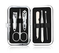Manicure Set, 6Pcs Nail Care Kit Stainless Steel Nail Clippers Pedicure Kit Professional Care Tools Gift for Men Women