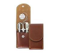 Manicure Set Leather Case with Clasp