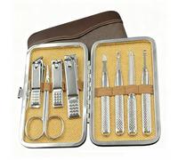 Manicure Set Men Personal Care Tools Accessories Finger and Toe Nail Clippers Kit Professional Manicure Pedicure Kit with Travel Case Nail Grooming Kit for Men and Women