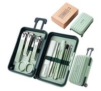 Manicure Set Nail Set Men Women 12 In 1 Toe Finger Nail Personal Care Tools With Portable Travel Case Personal Care Tools