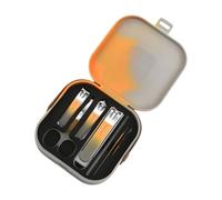 Manicure Set Nails Clippers Set 7Pcs Stainless Steels Nails Care Kits Pedicure With Travel Case Women Men Travel Manicure