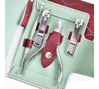 Manicure Set Nails Nippers Set 4PCS Stainless Steel Pedicure Set Cuticle Trimmer With Cuticle Pusher Nails Care Kits