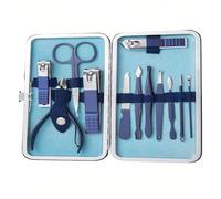 Manicure Set Pedicure Kit Nail Clippers Set Fingernail Clipper Set Ingrown Toenail Nail Kit Scissor Nail Trimmer Kit Women and M,12,Piece Set
