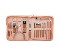 Manicure Set Pedicure Kit Womens Nail Clippers Set Professional Grooming Care Tools Nail Kit Including Facial,18 Piece Set
