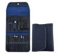Manicure Set, Professional Nail Clippers Kit, Folding Bag Stainless Steel Nail Tools 16 Nail Clippers
