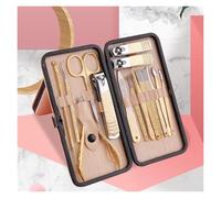 Manicure Set, Professional Nail Clippers Kit, Stainless Steel Nail Clippers Set Nail Manicure Pedicure Kit Nail Trimmer Tools