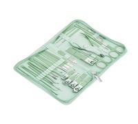 Manicure Set Professional, Nail Clippers, Pedicure Kit, Grooming Kit Stainless Steel, Toenail Scissors Tools with,30 Piece Set