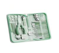 Manicure Set Professional, Nail Clippers, Pedicure Kit, Grooming Kit Stainless Steel, Toenail Scissors Tools with,35 Piece Set