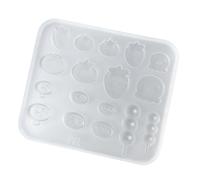 Manicure Silicone Molds with Food Theme Patterns Pendant Creative Manicure Embellishments for Nails Artists Party Nail Art Decorations