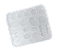 Manicure Silicone Molds with Food Theme Patterns Pendant Creative Manicure Embellishments for Nails Artists Nail Art Molds