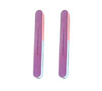 Manicure tools Pack of 2 Nail File Block Knife Sanding Strip Six-sided Polishing Manicure Tools Double-sided Nail Polisher Random Color