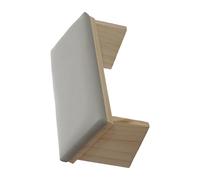 Manicurist Arm Rest, Artificial Leather and Wood Angled Arm Rest | Comfortable Rest Support for Home