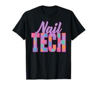 Manicurist Nail Tech Life Nail Hustler Artist Technician T-Shirt