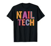 Manicurist Nail Tech Life Nail Hustler Artist Technician T-Shirt