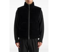Manière De Voir Manu velvet puffer gilet - Black XS-M-L