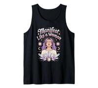 Manifest Like a Woman Women Empowerment Women's Equality Tank Top