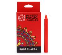 Manifest Magic Candles (Pack Of 12) Root Chakra