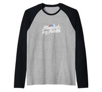 Manifest My Health Placebo Quote Raglan Baseball Tee