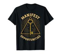 Manifest Opportunities Key Symbol Motivation T-Shirt