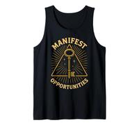 Manifest Opportunities Key Symbol Motivation Tank Top