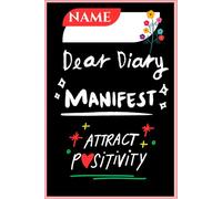 Manifest & Positive Vibes Personal Journal Diary: 200 Plain Planner Pages for Writing, Drawing & Creative Expression | 6 Months Self-Discovery & Goals ... Self-Discovery, Clarity & Life Transformation