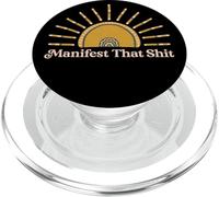 Manifest That Shit Bohemian Sun Boho Spiritual Gift PopSockets PopGrip for MagSafe