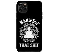 Manifest That Shit Mandala Law Of Attraction Spiritual Gift Case for iPhone 11 Pro Max