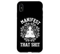 Manifest That Shit Mandala Law Of Attraction Spiritual Gift Case for iPhone XS Max