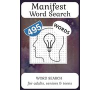 Manifest Word Search Puzzle Book: Word searches with easy to read print about Manifesting, dreams, manifesting wealth and growth and more | 6x9 inches ... |... Gift for Vacations, Holidays & Free time