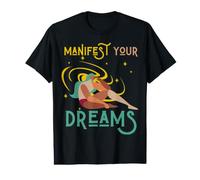 Manifest Your Dreams Mental Spiritual Physical Self Help Luv Value Graphic T-Shirt