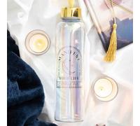 Manifest Your Life Iridescent Glass Water Bottle