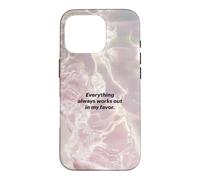 Manifestation Affirmation Graphic Case for iPhone 16 Pro