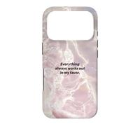 Manifestation Affirmation Graphic Case for iPhone 17 Pro
