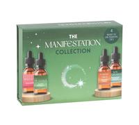 Manifestation Essential Oil Collection - 4 x 10ml Blends for Focus & Intentions: Mystic Rose, Psychic Peppermint, Optimistic Orange, Regenerating Rosemary - Aromatherapy & Mindfulness Boost