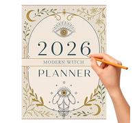 Manifestation Journal, 2026 Self Care Notebook Guided Planner, 12-Month Workbook for Meditation Planning Writing Morning Evening Mindfulness Yoga Travel Home Beginners Witch