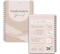 Manifestation Journal | Law of Attraction Daily Planner with 369 Method, Affirmations, Gratitude, Vision Board, Reflection Prompts & Goal Setting Pages, Undated Luxury Self Growth Notebook | A5 Lux