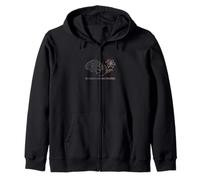 Manifestation Psychology Subconscious Gedanken Realität Zip Hoodie