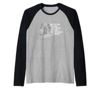 Manifestation Saying What You Think You Create Raglan Baseball Tee