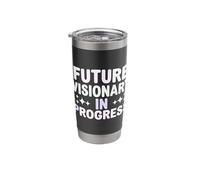 Manifestation Vision Board Goal Setting Dream Big Visualize Stainless Steel Insulated Tumbler