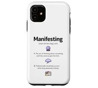 Manifesting Definition novelty graphic men women Case for iPhone 11