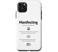 Manifesting Definition novelty graphic men women Case for iPhone 11 Pro Max