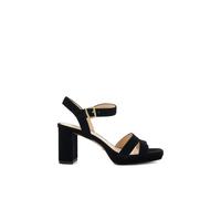 'Manifesting' Suede Sandals Dune London Black 5