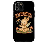 Manifesting Your Downfall Cute Evil Bunny Graphic Case for iPhone 11 Pro