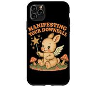 Manifesting Your Downfall Cute Evil Bunny Graphic Case for iPhone 11 Pro Max
