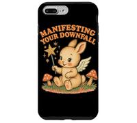 Manifesting Your Downfall Cute Evil Bunny Graphic Case for iPhone 7 Plus/8 Plus