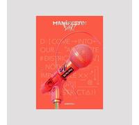 MANIFESTO DAY 1 ENHYPEN Album (D Version) CD+Poster with Lyrics+Postcard+Message Card+Tattoo Sticker+Photocard+Photobook+Can Badge