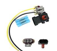 Manifold Absolute Pressure Map Sensor with Connector Plug Pigtail Wire Harness 16187556 12569240 213-796 12614973 Compatible with Regal DeVille Eldorado Avalanche 1500 Blazer