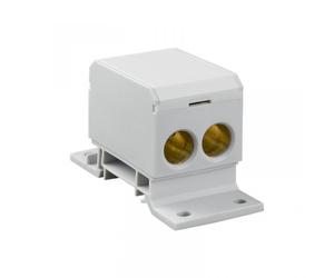 Manifold Block 2x4-70mm²/2x4-50mm²/1x4-25mm² Grey 48.41